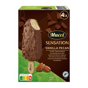 Mucci Sensation ijs vanilla pecan