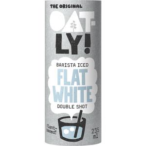 Oatly Barista iced flat white double shot