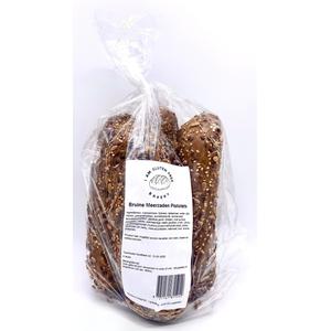 I am Gluten Free Bruine Meerzaden Pistolets 4 stuks - Glutenvrij