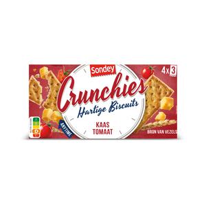Sondey Hartige biscuits kaas tomaat