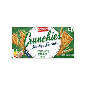 Sondey Hartige biscuits Italiaanse kruiden
