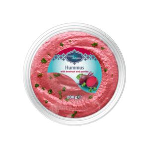 1001 Delights Hummus rode biet met peterselie