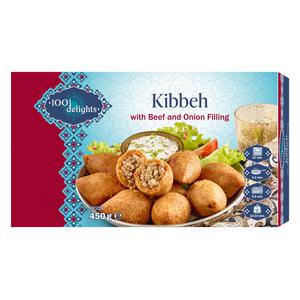 1001 Delights Kibbeh rund en ui