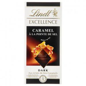 Lindt Excellence caramel salee