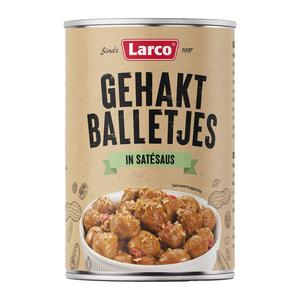 Larco Gehaktballetjes in satesaus