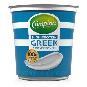 Campina High protein Greek yoghurt 1,5% fat