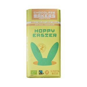 Chocolate Makers Hoppy Easter Melk Chocoladereep Toasted Milk - Glutenvrij