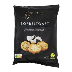 Gourmet Borreltoast peterselie & knoflook