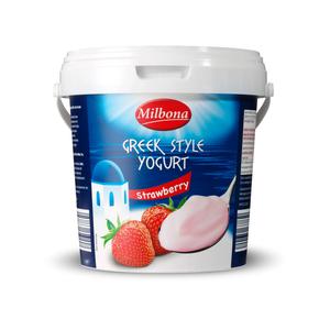 Milbona Vruchtenyoghurt Griekse stijl aardbei