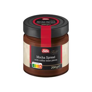 Mister Choc Chocoladepasta mokka met koffieboontjes