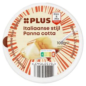 PLUS Panna Cotta caramel
