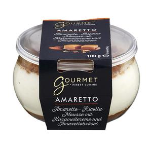 Gourmet Ricottadessert amaretto