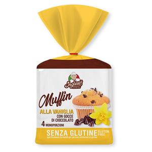Inglese Gluten Free Vanille Chocolade Muffins 4 stuks THT 05-2025 - Glutenvrij