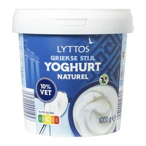 Lyttos Griekse stijl yoghurt 10% vet