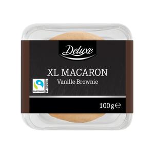 Deluxe XL-Macaron vanille-brownie