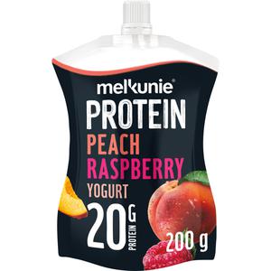 Melkunie Protein peach raspberry yoghurt