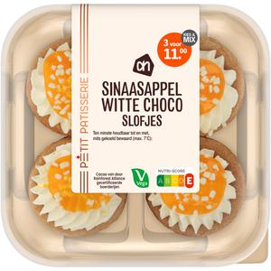 AH Sinaasappel witte choco slofjes