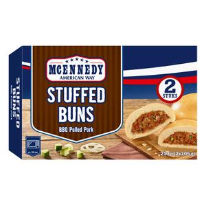 McEnnedy Gevulde brioche BBQ pulled pork