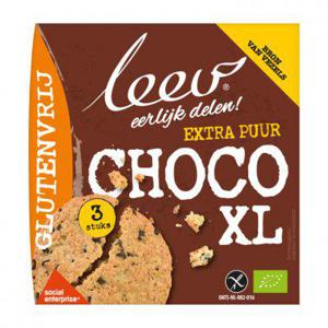 Leev Bio choco xl koek glutenvrij