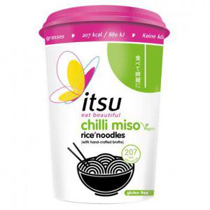 Itsu Chilli miso noodle cup