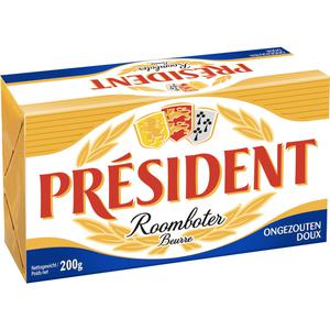Président Roomboter ongezouten