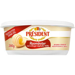 Président Roomboter gezouten