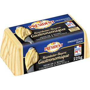 Président Gastronomique roomboter ongezouten