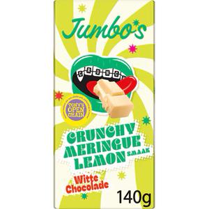 Jumbo's Witte Chocolade Crunchy Meringue Lemon Limited Edition