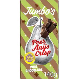 Jumbo's Pure Chocolade Peer Anijs Crisp