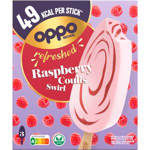 Oppo Brothers Refreshed raspberry coulis swirl
