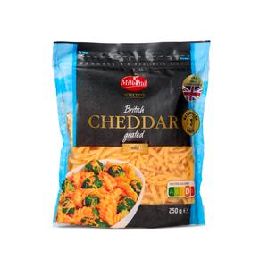 Milbona Cheddar geraspt