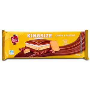 Fin Carré Kingsize chocoladereep choco & biscuit