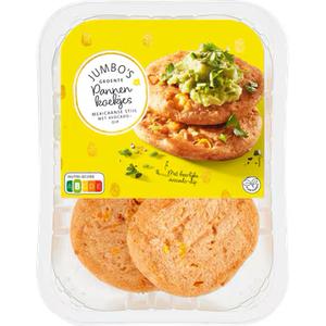 Jumbo's Groente Pannenkoekjes Mexicaanse Stijl met Avocadodip