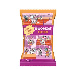 Boomza Popcorn spicy curry