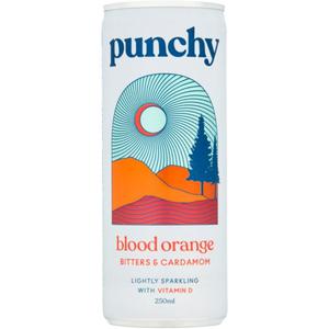 Punchy Bloodorange bitters & cardemom