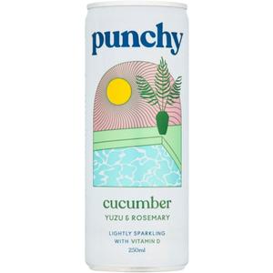 Punchy Cucumber yuzu & rosemary