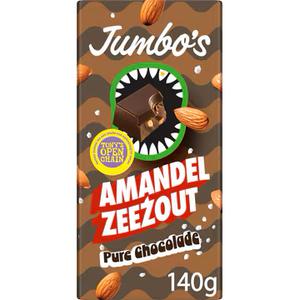 Jumbo's Pure Chocolade Amandel Zeezout