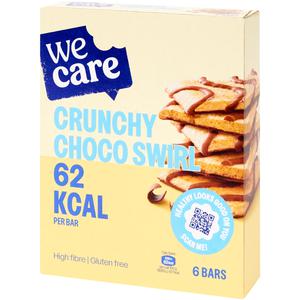 WeCare Crunchy Choco Swirl meergranenrepen