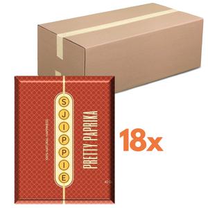 Pluck Sjippie Pretty Paprika Doos 18 zakjes - Glutenvrij