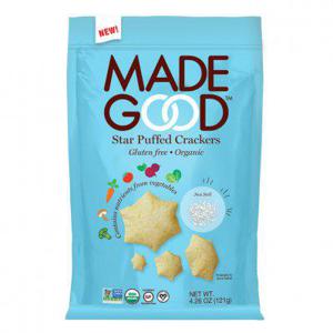 Madegood Star puffed crackers sea salt