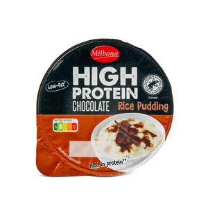 Milbona High protein rijstdessert chocola