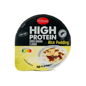 Milbona High protein rijstdessert choco-banaan
