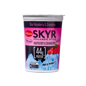 Milbona Skyr met vruchten framboos & cranberry