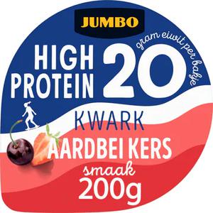Jumbo High Protein Kwark Aardbei Kers Smaak