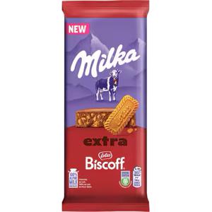 Milka Biscoff chocoladetablet extra