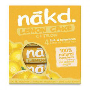 Nakd. Lemon cake fruitreep met noten