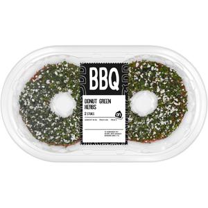 AH BBQ donut green herbs