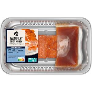 AH Voor in de oven zalmfilet spicy honey