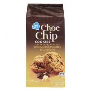 AH Choc chip cookies wit-melk-puur