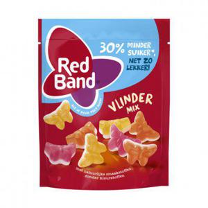 Red Band Vlinder mix 30% minder suiker